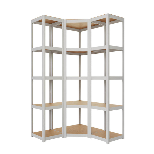 Metallregal Ecke 40 mit 5N 198 Version für flexible Lagerung