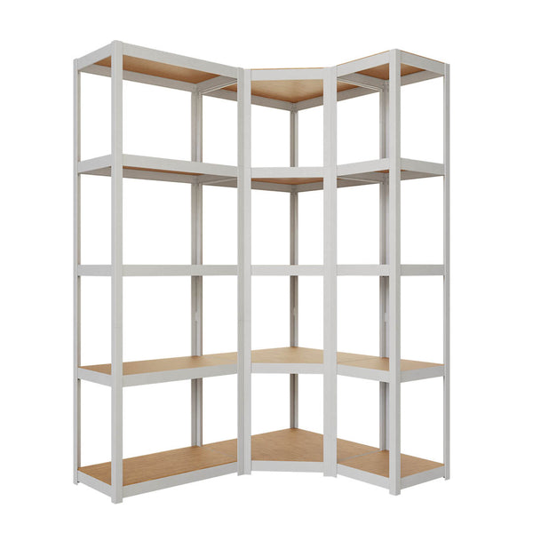 Metallregal Ecke 70 mit 40 Version 5N 198 für stabile Lagerung