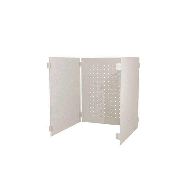 AR Style Stahl-Lochwand mit 3 Paneelen für Werkzeugaufbewahrung