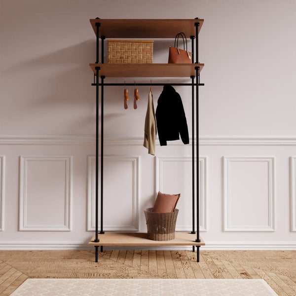 Metallkleiderschrank DecoSeries in modernem Raumambiente