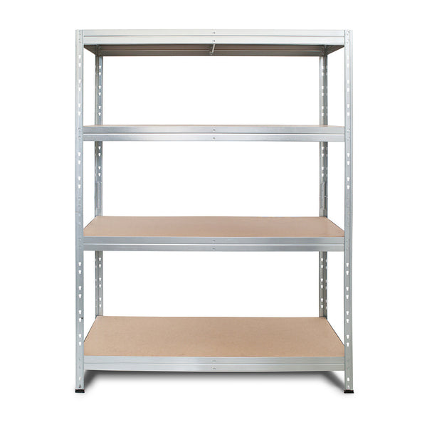 Metallregal RIVET 120x45/120x60 mit 1 Verstärkung und 4 verzinkten Regalböden