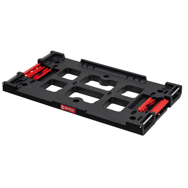 System Qbrick adapter do wielu połączeń, widok szczegółowy dla metalowych regałów