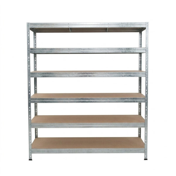 Metallregal Rivet DTD 252x150x45 cm, 6 Ebenen, verzinkt
