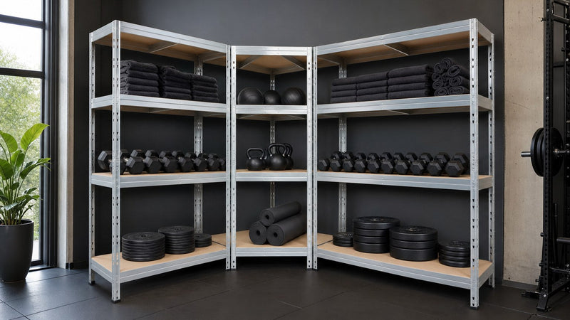 Como crear el espacio de almacenaje ideal para tu gimnasio