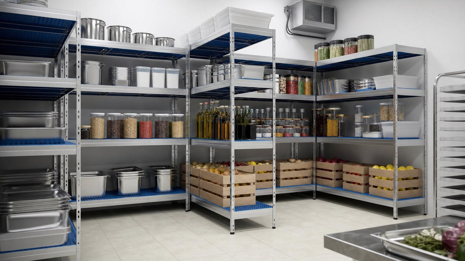 Estanterias metalicas hoteles restaurantes hosteleria