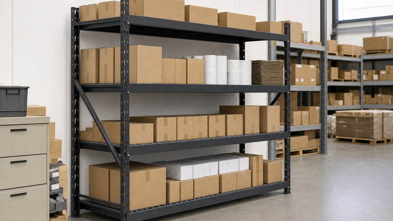 Consejos para mejorar la eficiencia del trabajo en almacén con estanterías metálicas