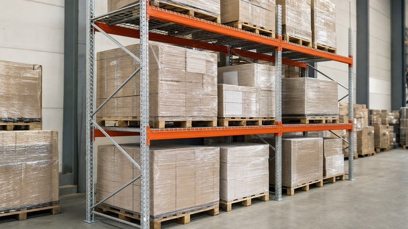 Estanterías para palets para taller robustas y ampliables para almacenar materiales pesados