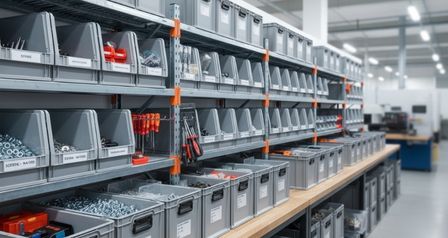 Cajas Eurobox para almacén con medidas Euronorma, tipos y usos logísticos