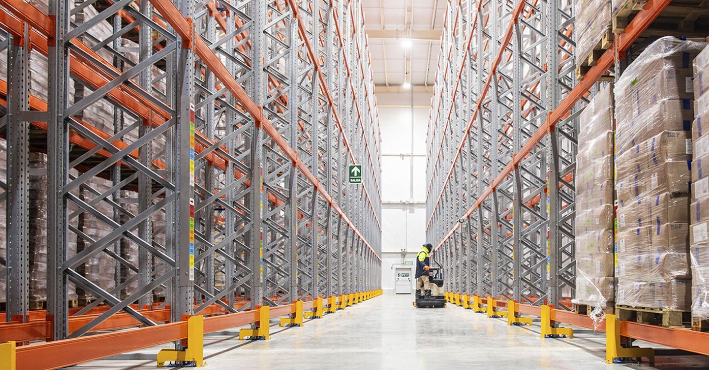 Estanterías para palets en naves industriales con alta capacidad de carga