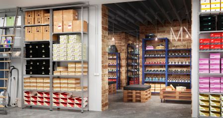 Cómo montar una tienda pequeña con estanterías modulares para aprovechar mejor el espacio