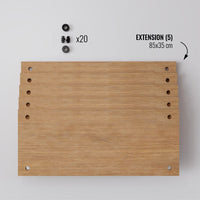 Ampliacion para estanteria de pared deco 85x35cm