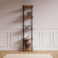 Estanteria de pared deco 185x43x35cm
