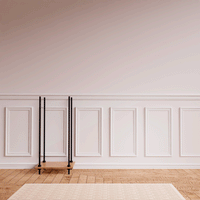 Sistema de estanterias wandergal 185x43x35cm con deco de armario 185x151x35cm