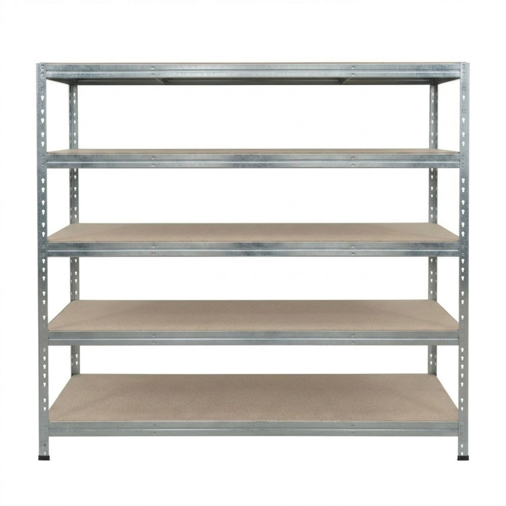 Galwanizowany metalowy regał Bullrack Rivet Pro 200x5L