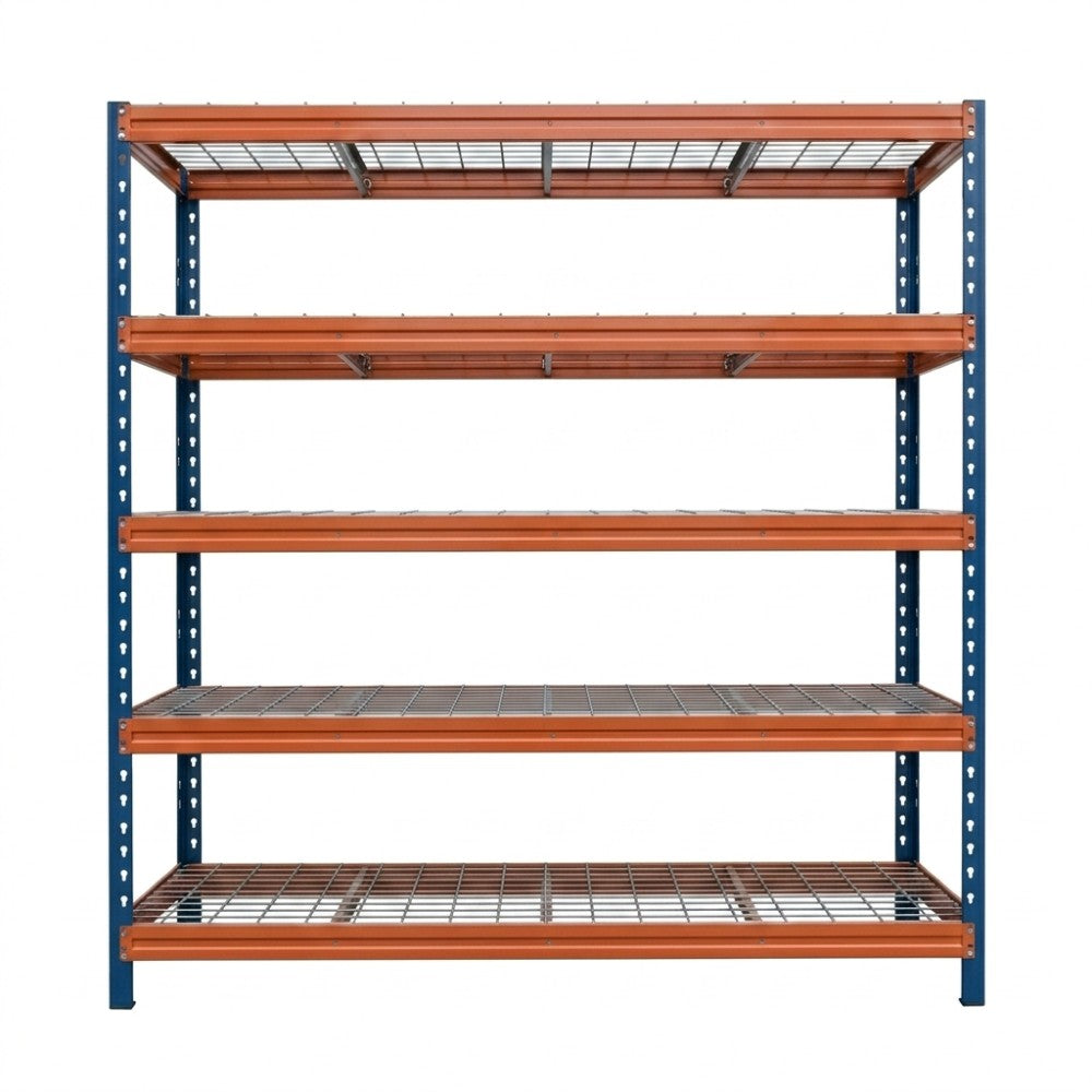 Bullrack Rivet Pro Drahtregal blau-orange 200x5L