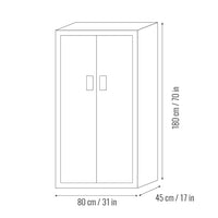 Armario metalico grande 180x80x45 con llave