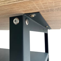 Banco de trabajo compacto de 120x92x60cm con balda de algomerado