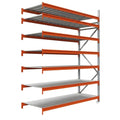 Weitspannregal - Anbauregal mit Metallboden - 300x225x100 - 7 Böden