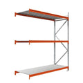 Weitspannregal - Anbauregal mit Metallboden - 200x240x60 - 3 Böden