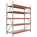 Weitspannregal - Grundregal mit Metallboden - 200x150x100 - 5 Böden