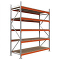Weitspannregal - Grundregal mit Spanplatte (DTD) - 200x150x100 - 5 Böden
