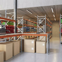 Weitspannregal - Grundregal mit Spanplatte - 300x150x60 - 5 Böden