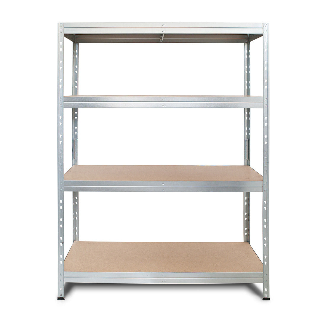 Metallregal RIVET 120x45/120x60 mit 1 Verstärkung und 4 verzinkten Regalböden
