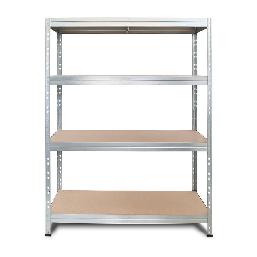 Metallregal RIVET 120x45/120x60 mit 1 Verstärkung und 4 verzinkten Regalböden