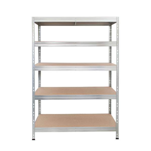 Metallregal RIVET 120x45/120x60 mit 1 Verstärkung und 5 verzinkten Regalböden