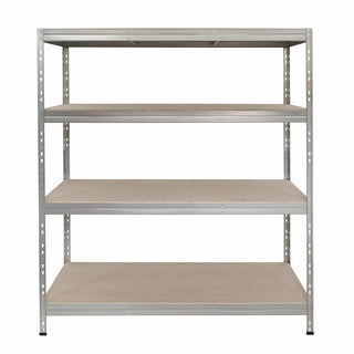 Metallregal RIVET 150x45/150x60 mit 2 Verstärkungen und 4 verzinkten Regalböden