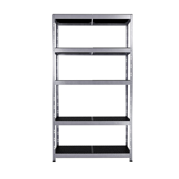 Metallregal Outdoor 5 Ebenen 100x40 cm Vorderansicht