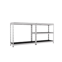 Estantería metálica para exterior 180x100x38cm 5 niveles