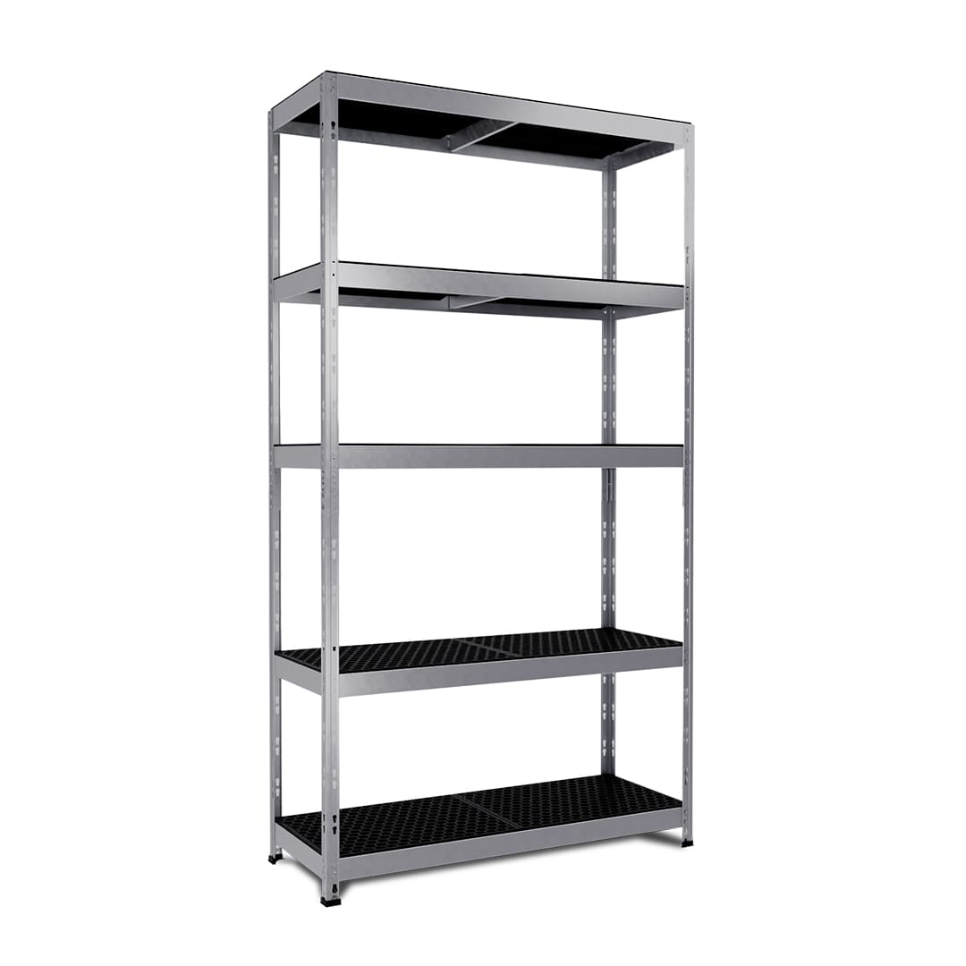 Metallregal Outdoor 5N 100x40 cm Seitenansicht