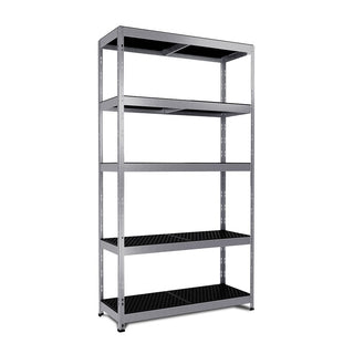 Metalowy regał Outdoor 5N 100x40 cm widok z boku