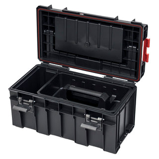Qbrick System Pro 500 offenes Metallregal mit leichtem Zugang und stabiler Bauweise