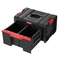 Qbrick System Pro Schublade 1 Toolbox 2.0 Basis offen mit Werkzeug