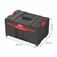 Qbrick System Pro Schublade 1 Toolbox 2.0 Größenübersicht