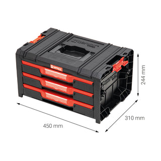 Qbrick System Pro szuflada 3 Toolbox 2.0 przegląd rozmiarów