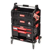 Qbrick System Pro zestaw szuflad z siedziskiem 69x46x32 cm widok 2