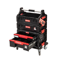 Qbrick System Pro zestaw szuflad z siedziskiem 69x46x32 cm widok 3