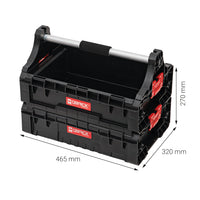 Qbrick System Pro modulární sada přihrádek přehled velikostí