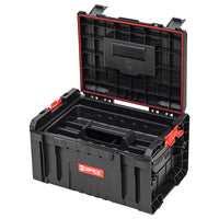 Geöffneter Qbrick System Pro Werkzeugkasten 2.0 mit Werkzeugen