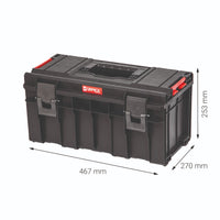 Abmessungen des Basis-Metallregals QS One 500