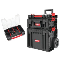 Kovový regál QS Pro Set 2 s magnetickým úložným systémom