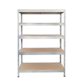 Metallregal Rivet DTD 252x120x45 cm, 5 Ebenen, verzinkt