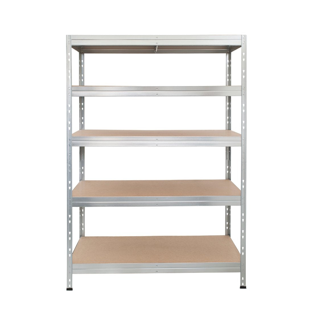 Metallregal Rivet DTD 252x120x45 cm, 5 Ebenen, verzinkt