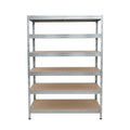 Metallregal Rivet DTD 252x120x45 cm, 6 Ebenen, verzinkt