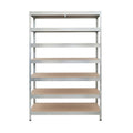 Metallregal Rivet DTD 252x120x45 cm, 7 Ebenen, verzinkt