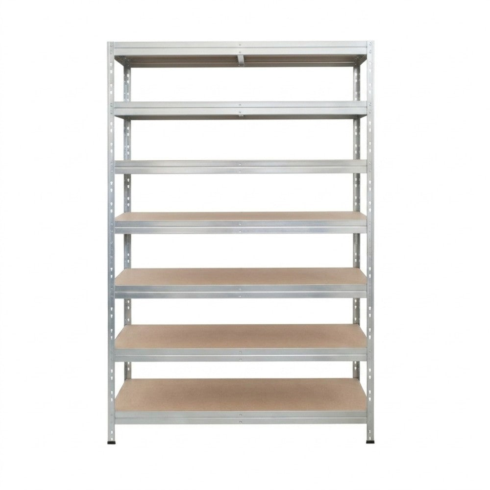Metallregal Rivet DTD 252x120x45 cm, 7 Ebenen, verzinkt