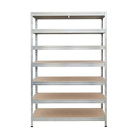 Metallregal Rivet DTD 252x120x45 cm, 7 Ebenen, verzinkt